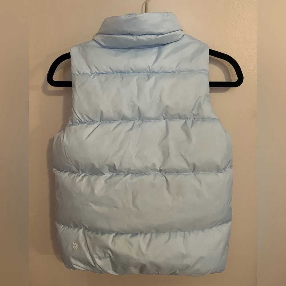 All in Motion Sky Blue‎ Quilted Vest NWT Size L 10/12